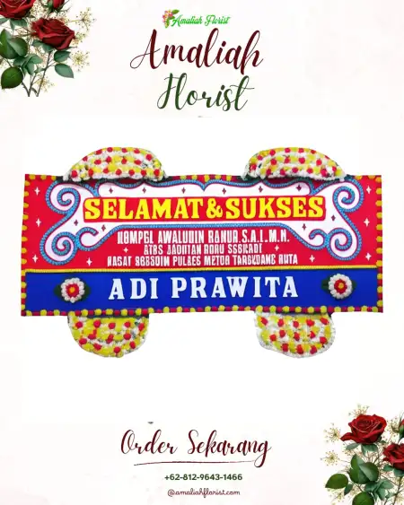 Papan Bunga Ucapan Selamat Jatake