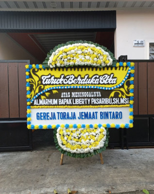 Papan Bunga Duka di Jatake