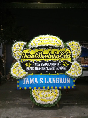 Papan Bunga Duka di Jatake